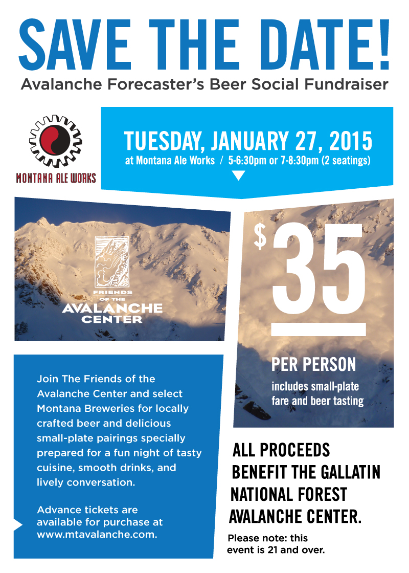 Avalanche Forecaster's Beer Social Fundraiser