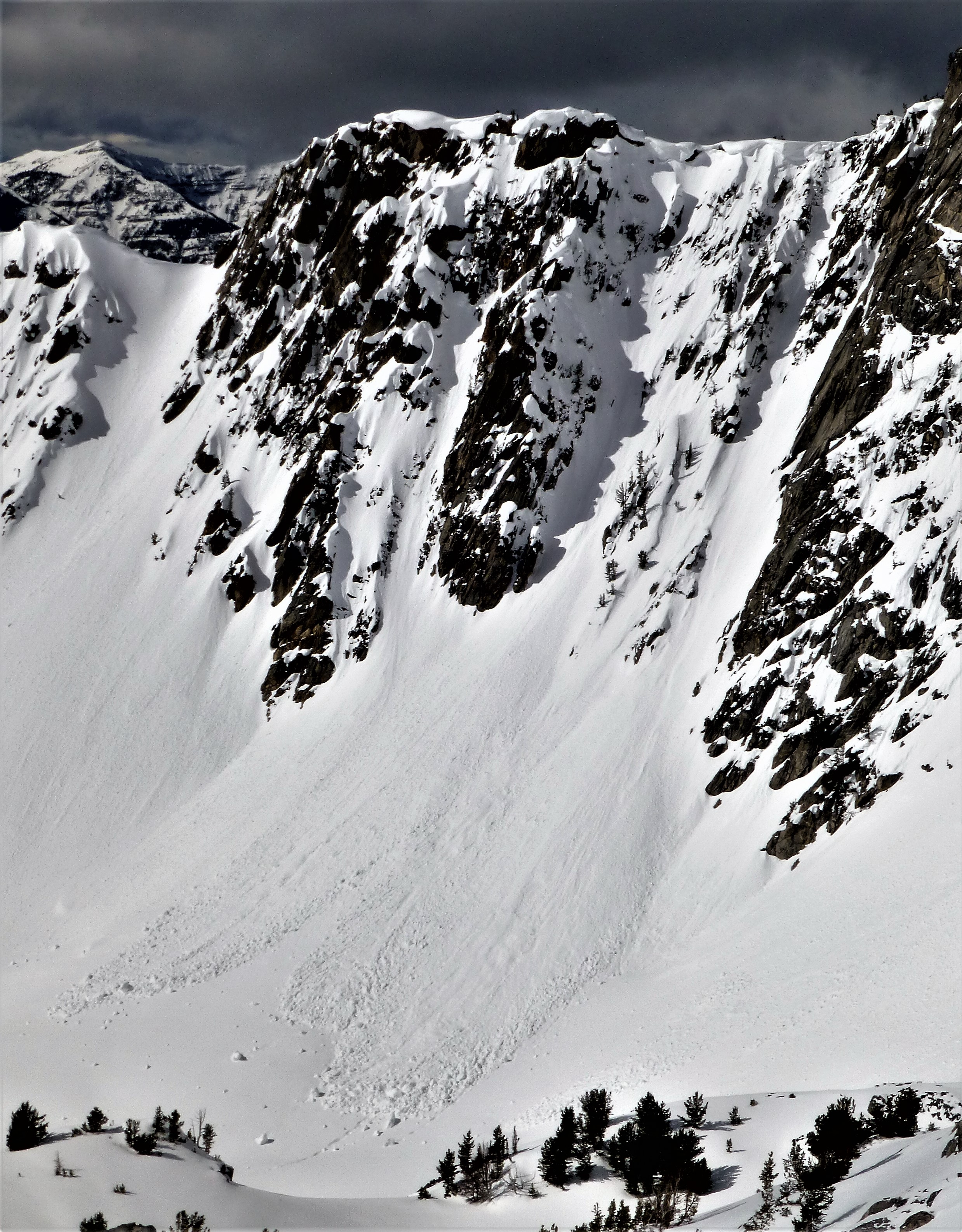 Cornice Fall, Northern Madison Range 