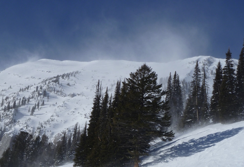 High Winds on Saddle 26 Feb 11