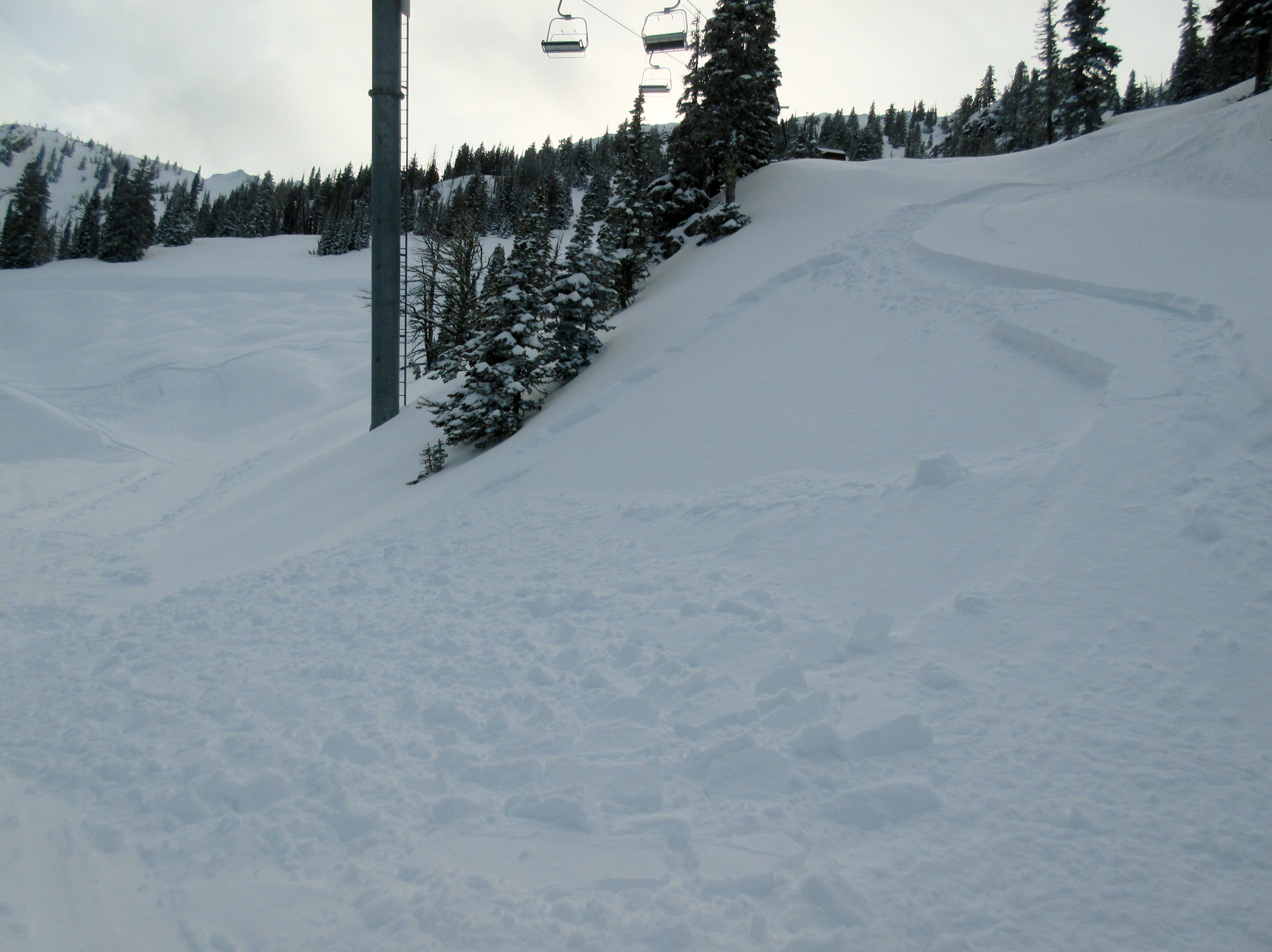 New snow instability in Bridgers