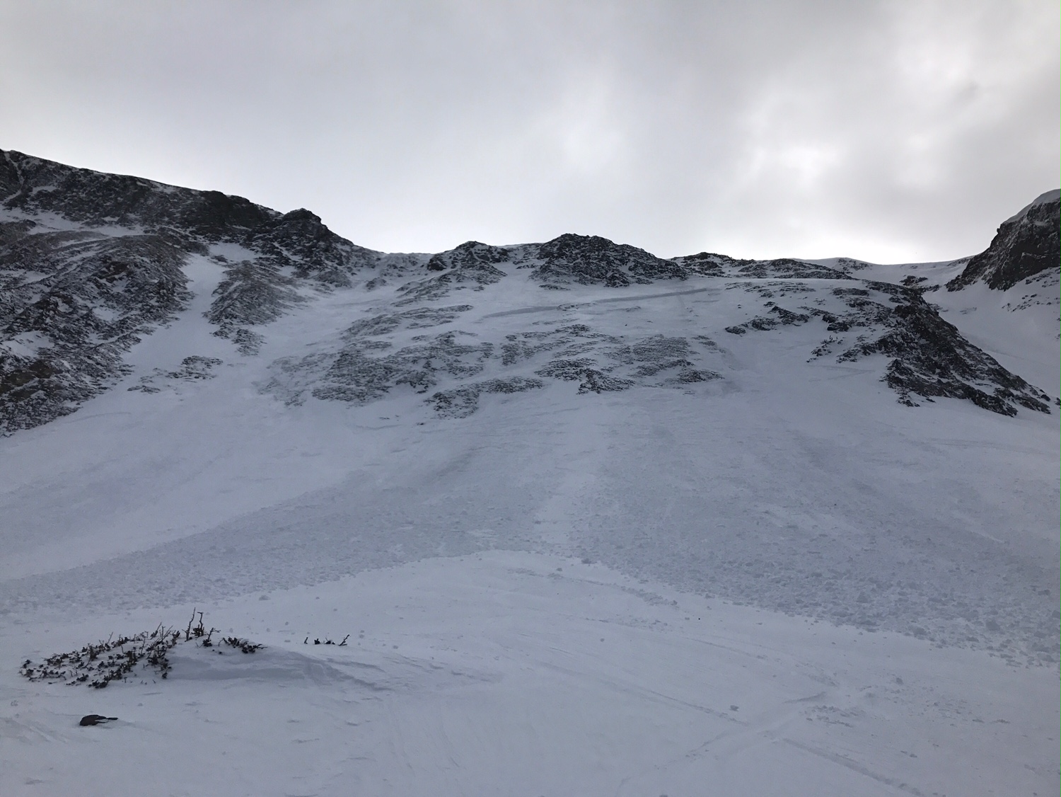 Explosive triggered deep slab avalanche at Big Sky 2