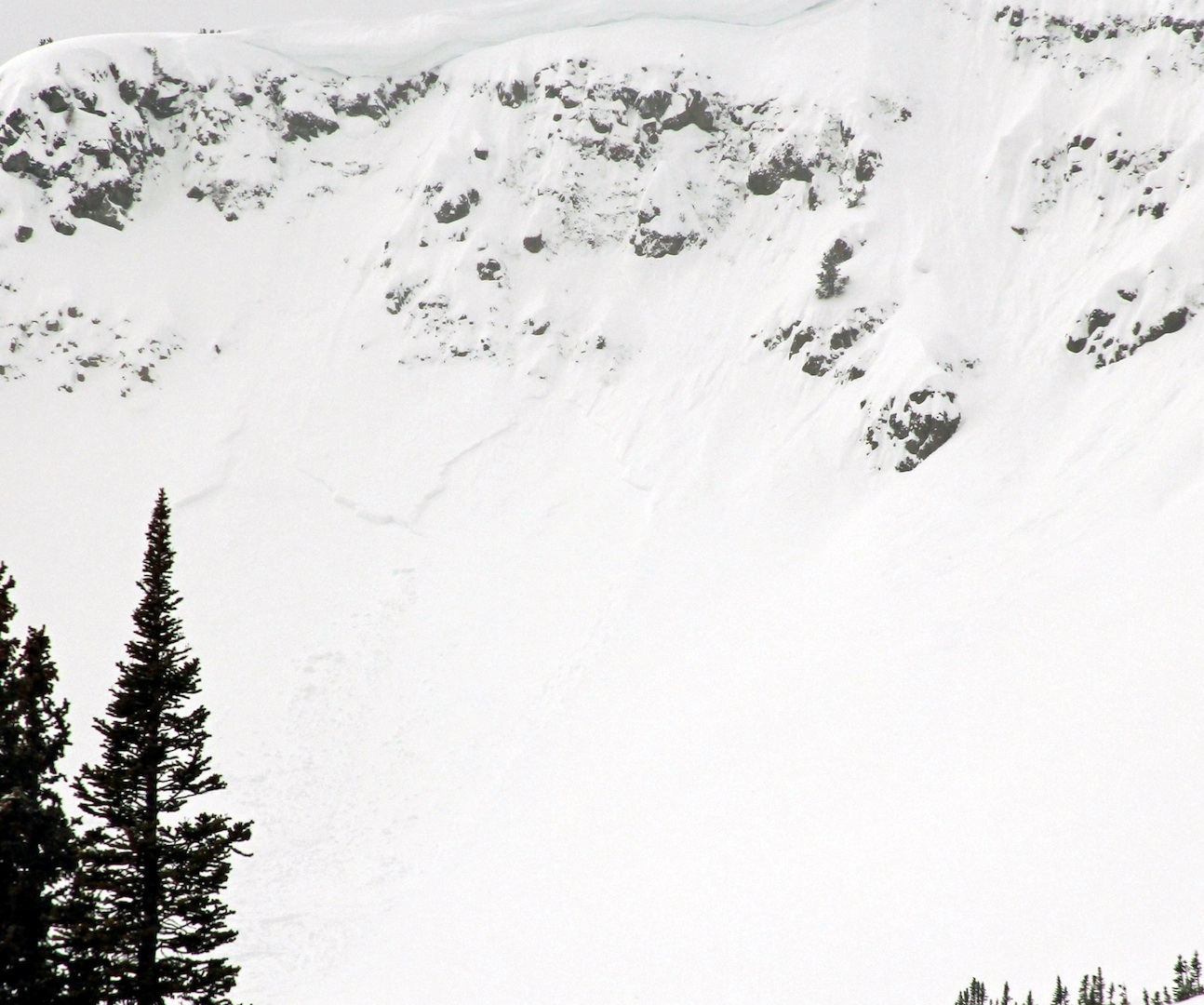 Natural Avalanche Hyalite Natural Avalanche Hyalite