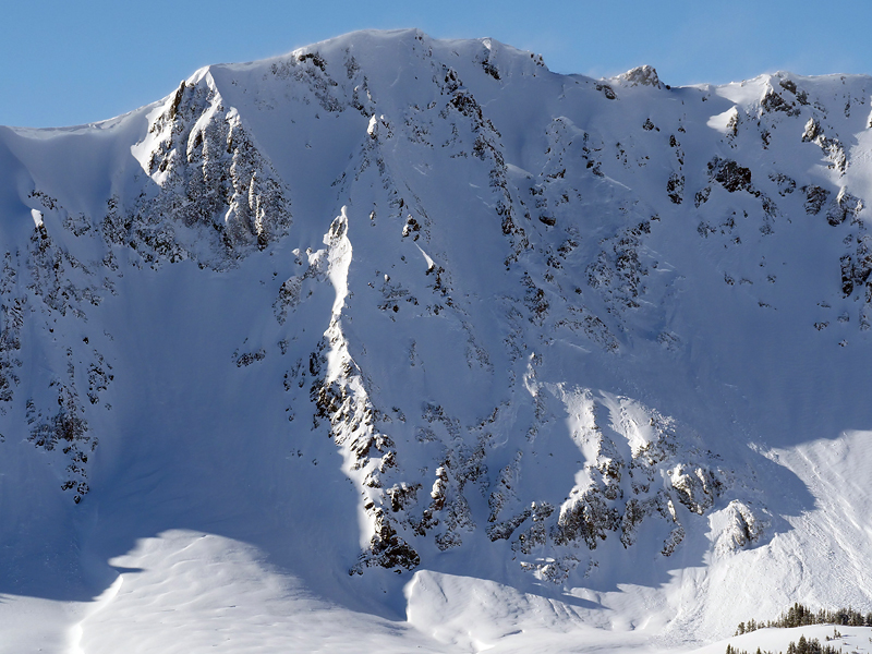 Avalanches on Miller, Cooke City